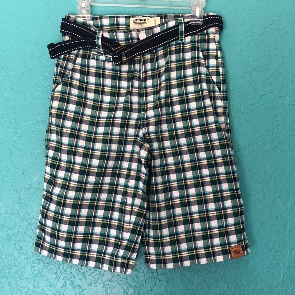 Nwot Urban Pipeline Plaid Shorts